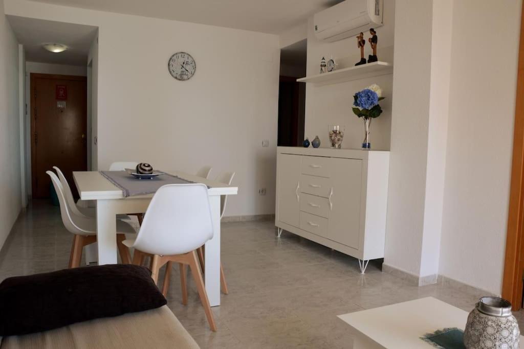 Apartamento céntrico en la playa con piscina. Peñíscola Extérieur photo