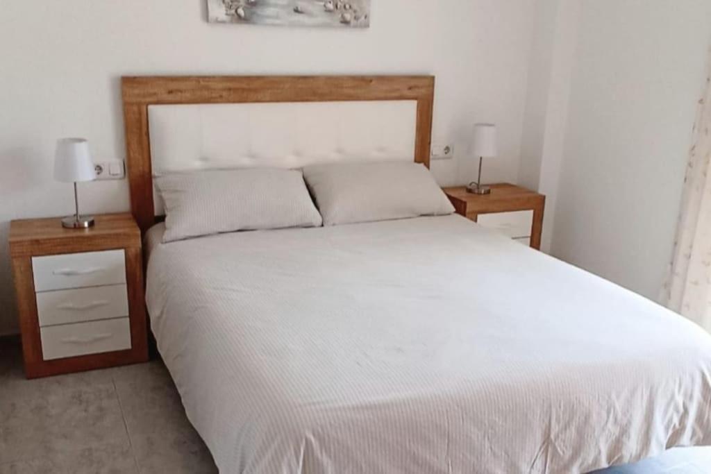 Apartamento céntrico en la playa con piscina. Peñíscola Extérieur photo