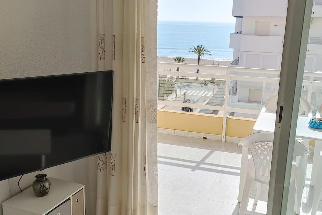 Apartamento céntrico en la playa con piscina. Peñíscola Extérieur photo
