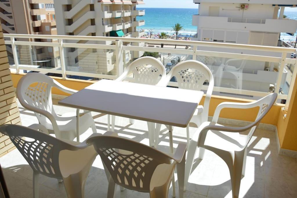 Apartamento céntrico en la playa con piscina. Peñíscola Extérieur photo