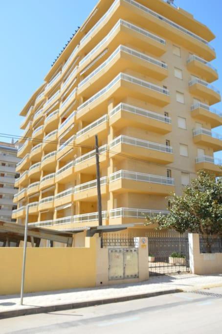 Apartamento céntrico en la playa con piscina. Peñíscola Extérieur photo