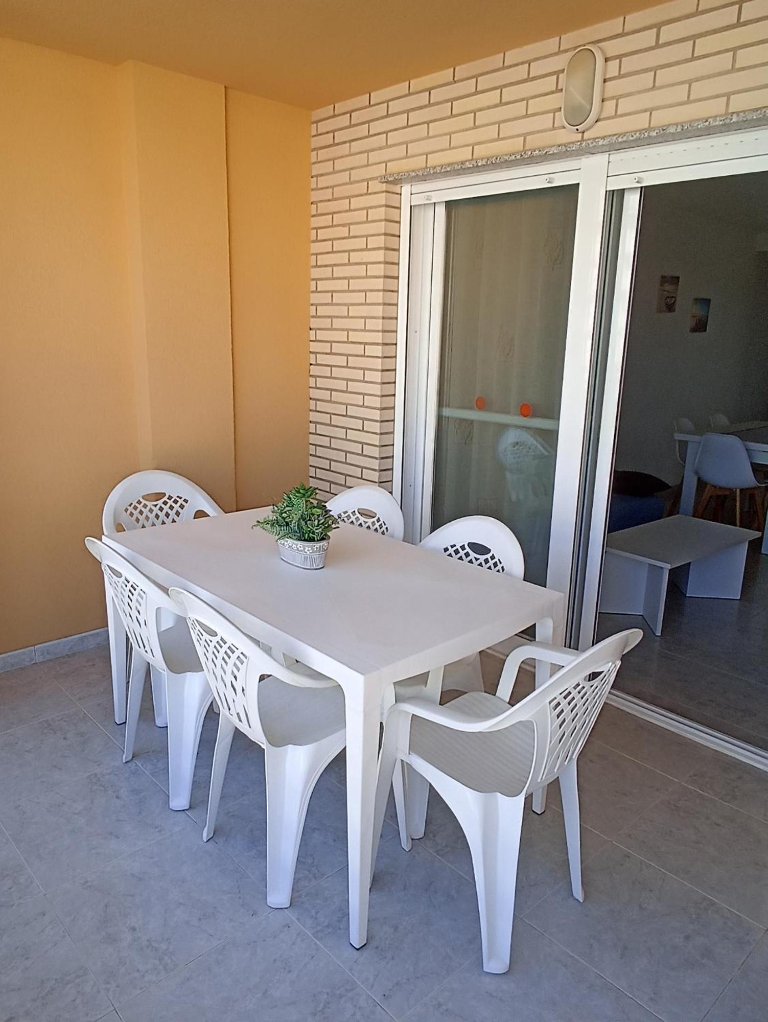 Apartamento céntrico en la playa con piscina. Peñíscola Extérieur photo