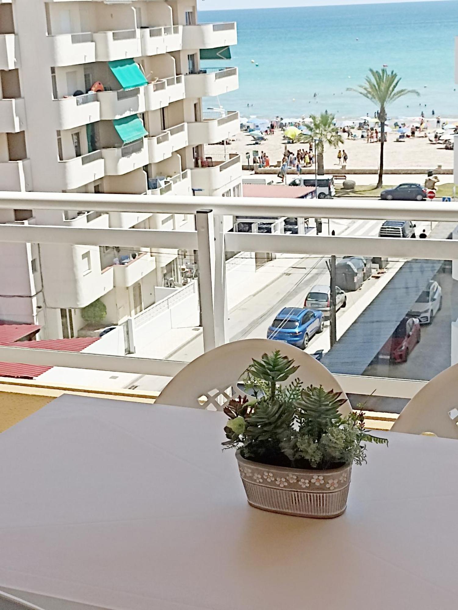 Apartamento céntrico en la playa con piscina. Peñíscola Extérieur photo